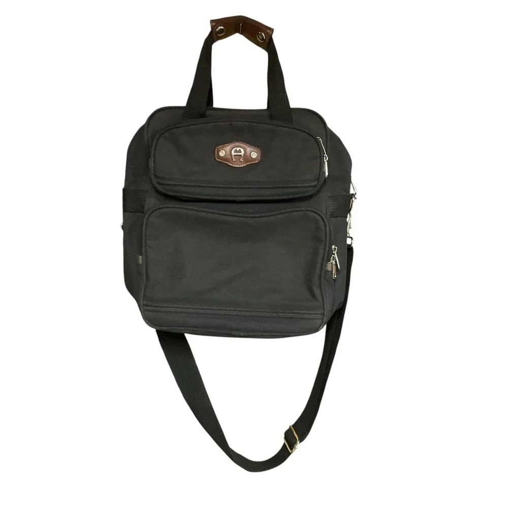 Etienne Aigner Men's Crossbody Shoulder Top Handle Travel Laptop Bag One Size